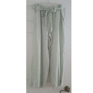 LOFT | Wide-Leg Linen Pants | M